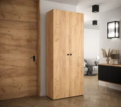 Armoire Manhattan a portes battantes H. 236,7 x L. 100 x P. 47, 2 portes