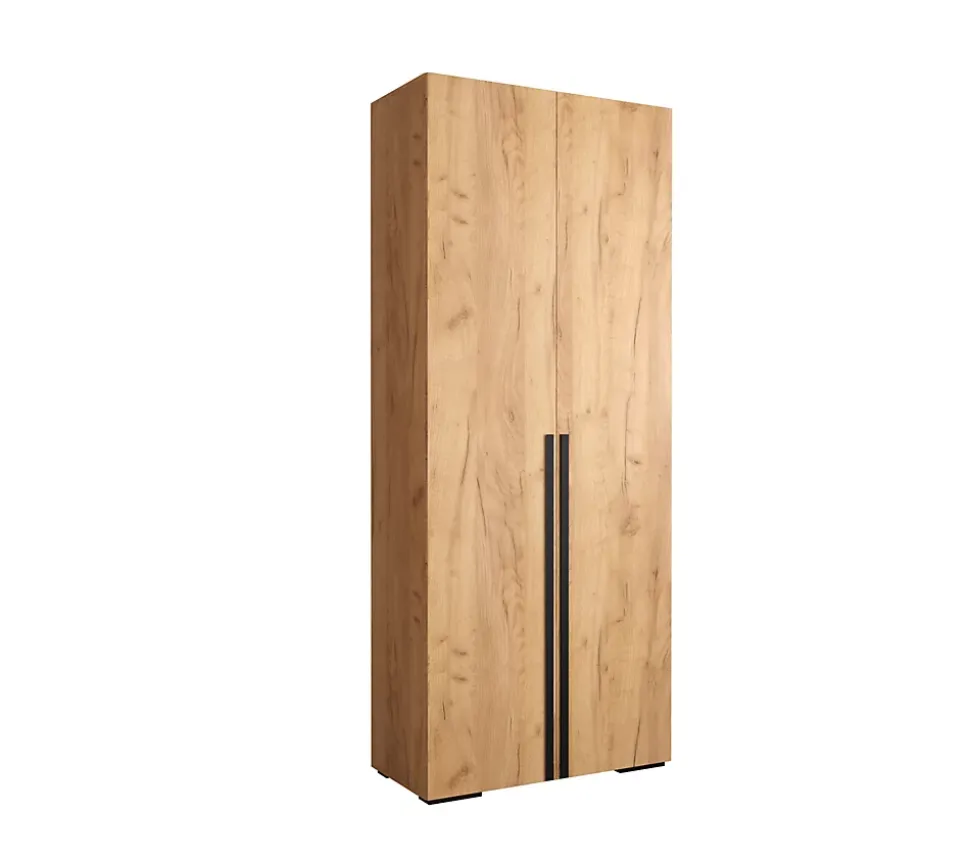 Armoire Manhattan a portes battantes H. 236,7 x L. 100 x P. 47, 2 portes