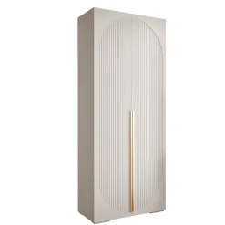 Armoire Manhattan Ryfel 5 a portes battantes H. 236,7 x L. 100 x P. 47, 2 portes