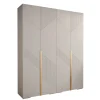 Armoire Manhattan Ryfel 7 a portes battantes H. 236,7 x L. 200 x P. 47, 4 portes