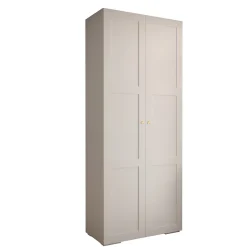 Armoire Manhattan Ryfel 10 a portes battantes H. 236,7 x L. 100 x P. 47, 2 portes