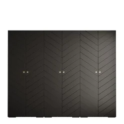 Armoire Manhattan Ryfel 4 a portes battantes H. 236,7 x L. 300 x P. 47, 6 portes