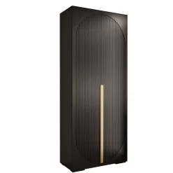 Armoire Manhattan Ryfel 5 a portes battantes H. 236,7 x L. 100 x P. 47, 2 portes
