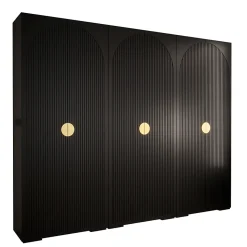 Armoire Manhattan Ryfel 1 a portes battantes H. 236,7 x L. 300 x P. 47, 6 portes