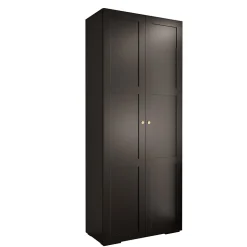 Armoire Manhattan Ryfel 10 a portes battantes H. 236,7 x L. 100 x P. 47, 2 portes