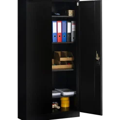 Armoire métallique 80 cm 5 niveaux noire
