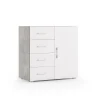 Armoire Multifonctionnelle Avec Porte Et Tiroir L90cm, H87cm, P 41Cm