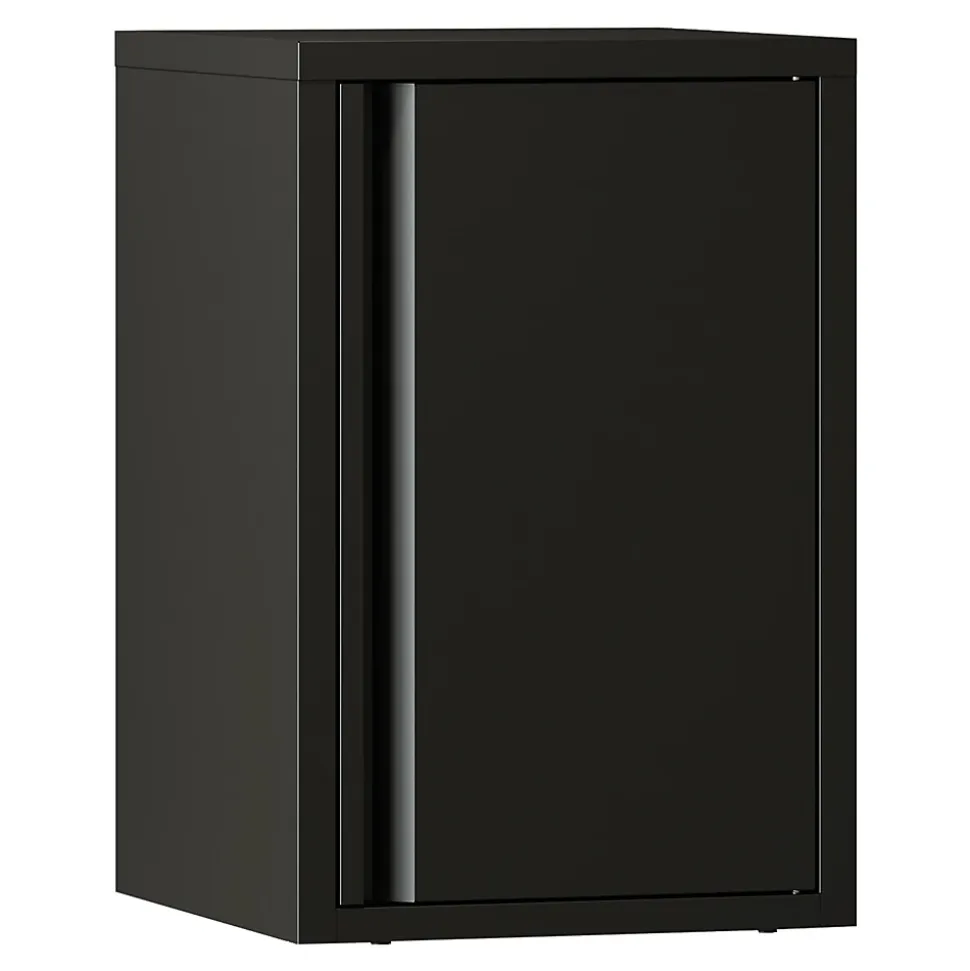 Armoire murale Burlöv 50 x 33 x 35 cm acier noir en.casa