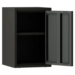 Armoire murale Burlöv 50 x 33 x 35 cm acier noir en.casa