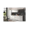 Armoire murale collection GOURMET design blanc. Hauteur 53cm