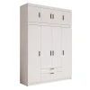 Armoire Novduni 106, Nombre d'étagères: 8, 246x177x53cm