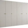 Armoire Parma 1 a portes battantes H. 202 x L.300 x P. 52, 6 portes
