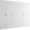 Armoire Parma 1 a portes battantes H. 202 x L.300 x P. 52, 6 portes