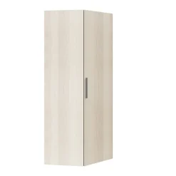 Armoire penderie d'angle effet chêne avec porte battante GoodHome Atomia H. 225 x L. 100 x P. 89 cm