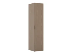Armoire penderie effet chêne GoodHome Atomia H. 225 x L. 50 x P. 58 cm