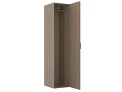 Armoire penderie effet chêne GoodHome Atomia H. 225 x L. 50 x P. 58 cm