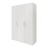 Armoire penderie portes battantes blanche GoodHome Atomia H. 225 x L. 150 x P. 60 cm