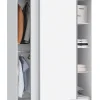 Armoire placard / meuble de rangement coloris Blanc - Hauteur 200 x Longueur 150 x Profondeur 62 cm
