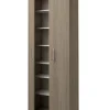 Armoire placard / meuble de rangement coloris chêne cortez - Hauteur 180 x Longueur 60 x Profondeur 35.6 cm