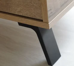 Armoire placard / meuble de rangement coloris chêne doré - Hauteur 200 x Longueur 150 x Profondeur 55 cm
