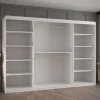 Armoire Plecionka 2 a portes coulissantes H. 200 x L. 250 x P. 62 3 portes
