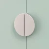 Armoire pour enfants Sandnes 123 x 60 x 40 cm blanc vert menthe en.casa