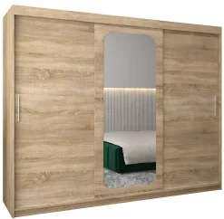 Armoire Promo T2 a portes coulissantes H. 200 x L. 250 x P. 62 3 portes