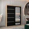 Armoire Promo V2 a portes coulissantes H. 200 x L. 150 x P. 62 2 portes