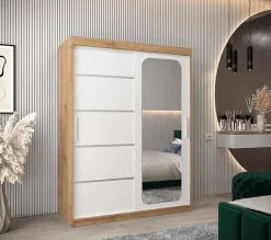 Armoire Promo V2 a portes coulissantes H. 200 x L. 150 x P. 62 2 portes
