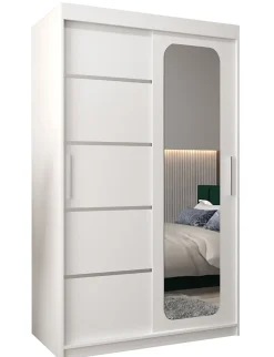 Armoire Promo V2 a portes coulissantes H. 200 x L. 120 x P. 62 2 portes