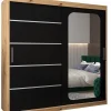 Armoire Promo V2 a portes coulissantes H. 200 x L. 200 x P. 62 2 portes