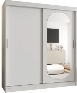 Armoire ROYAL à portes coulissantes H. 200 x L. 150 x P. 62, 2 portes