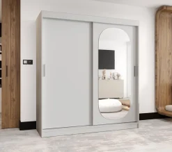 Armoire ROYAL à portes coulissantes H. 200 x L. 150 x P. 62, 2 portes