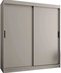 Armoire Rubino T a portes coulissante H. 200 x L. 180 x P. 62, 2 portes