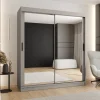 Armoire Rubino T3 a portes coulissante H. 200 x L. 180 x P. 62, 2 portes