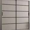Armoire Rubino V1 a portes coulissante H. 200 x L. 180 x P. 62, 2 portes