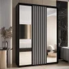 Armoire Sapporo 2 a portes coulissantes H. 205,2 x L. 170 x P. 45 3 portes