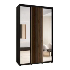 Armoire Sapporo 2 a portes coulissantes H. 205,2 x L. 160 x P. 45 3 portes