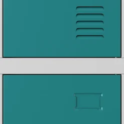 Armoire sociale BHP IGOR, 900 x 1850 x 450 mm multicolore