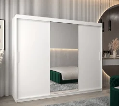 Armoire TOKYO 1 à portes coulissantes H. 200 x L. 250 x P. 62, 3 portes