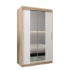 Armoire TOKYO 1 à portes coulissantes H. 200 x L. 120 x P. 62, 2 portes
