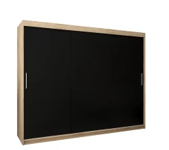 Armoire TOKYO à portes coulissantes H. 200 x L. 250 x P. 62, 3 portes