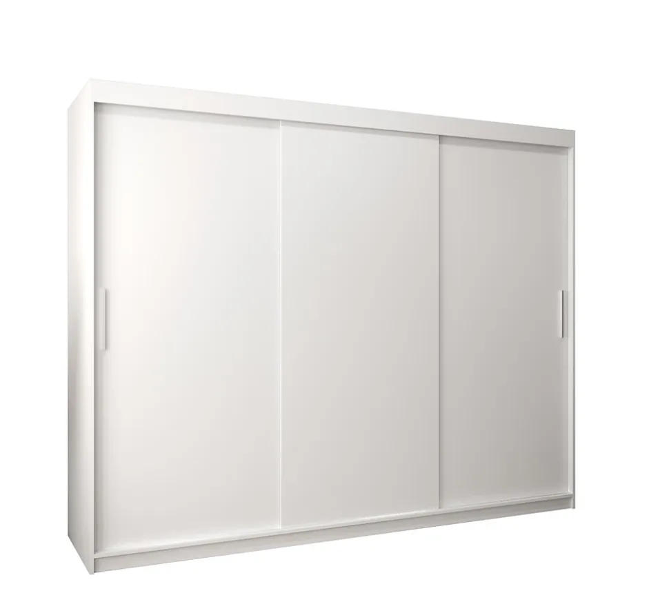 Armoire TOKYO à portes coulissantes H. 200 x L. 250 x P. 62, 3 portes