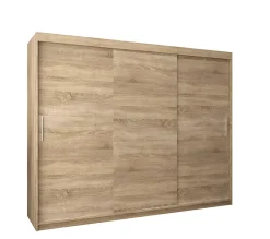 Armoire TOKYO à portes coulissantes H. 200 x L. 250 x P. 62, 3 portes