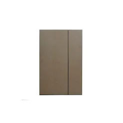 Armoire TOM 3 portes Coloris gris anthracite Penderie et étagères L120 cm Design