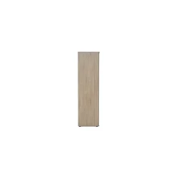 Armoire TOM 2 portes Chene Sonoma Avec miroir L80 x H185 cm