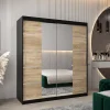 Armoire Verona 4 a portes coulissantes H. 200 x L. 180 x P. 62 2 portes