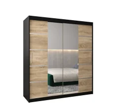 Armoire Verona 4 a portes coulissantes H. 200 x L. 180 x P. 62 2 portes