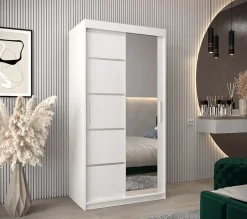 Armoire Verona 2 a portes coulissantes H. 200 x L. 100 x P. 62 2 portes
