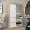Armoire Verona 2 a portes coulissantes H. 200 x L. 120 x P. 62 2 portes